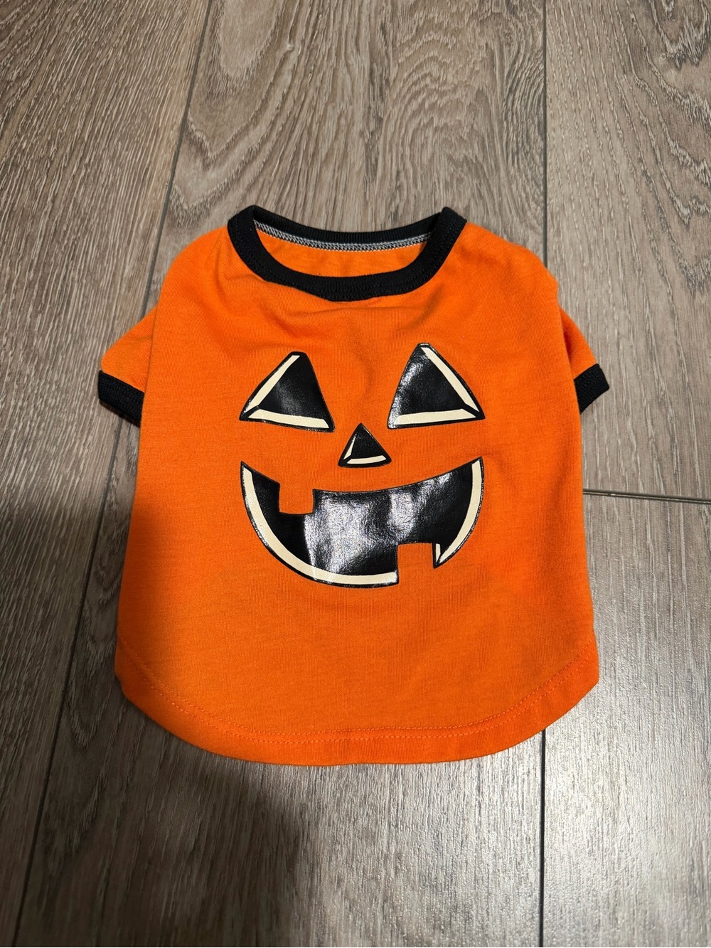 Dog pumpkin shirt size small